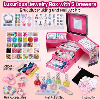 Girls Charm Bracelet Making Kit 🎅Early Christmas Sale🎁