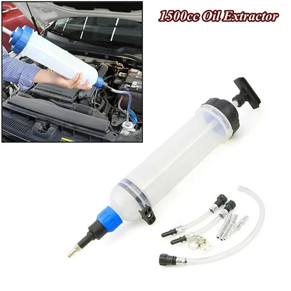 🔥Last Day 50% OFF🔥Syringe Type Suction And Injection Dual-purpose Oil Change Tool Manual Oil Filling Device